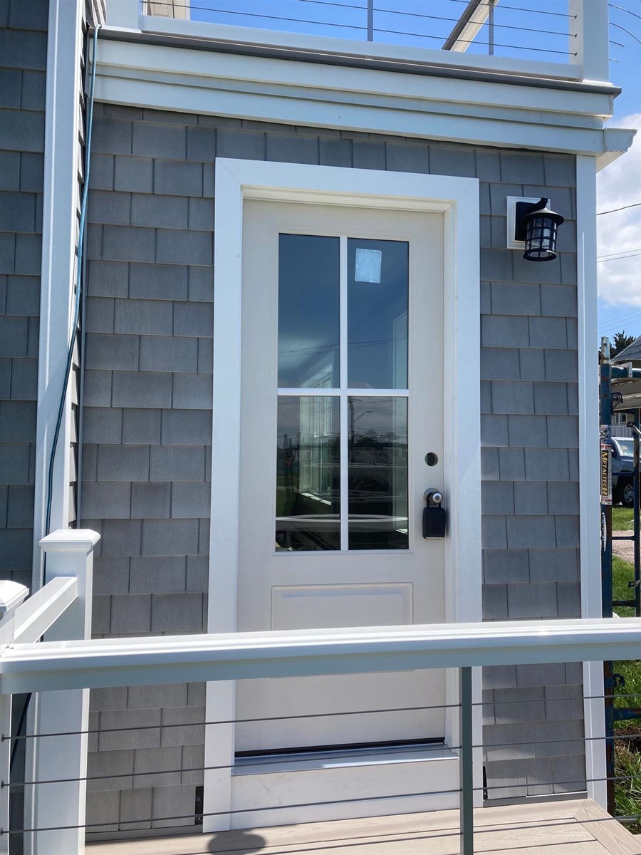 Connecticut multi-lite front door replacement