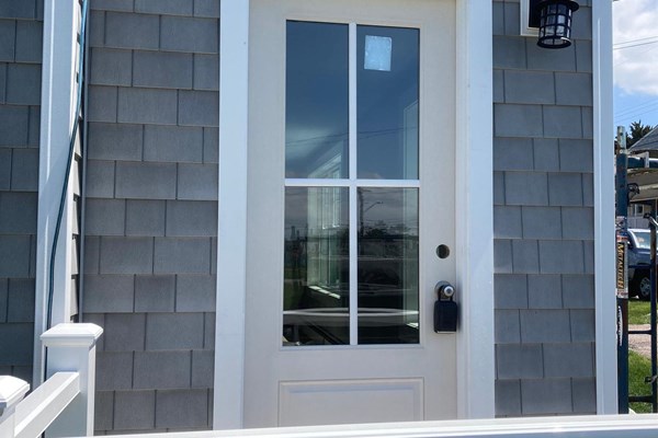 Connecticut multi-lite front door replacement