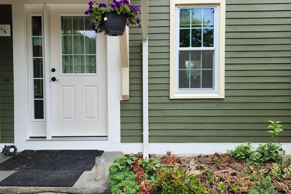 Front door project by Rhode Island door installers