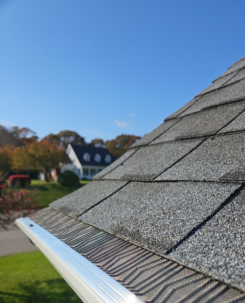 Rhode Island gutter replacement with leaf guards