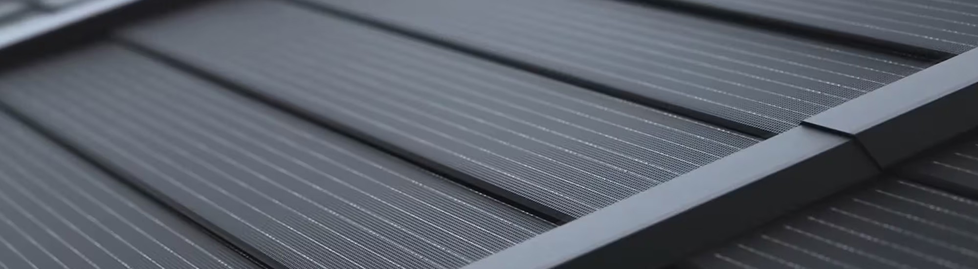 Solar Shingles Close-up on Connecticut Home