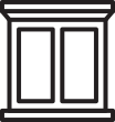 Window cost calculator icon