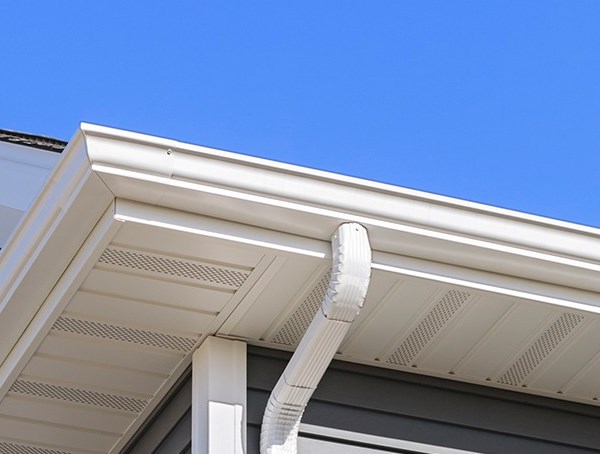 Connecticut vinyl gutter installation