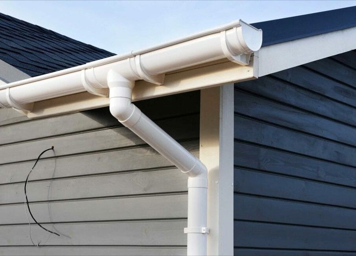 Connecticut Half-Round Gutter Installation