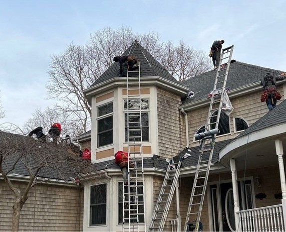 The roofing team at Henderson Roofing
