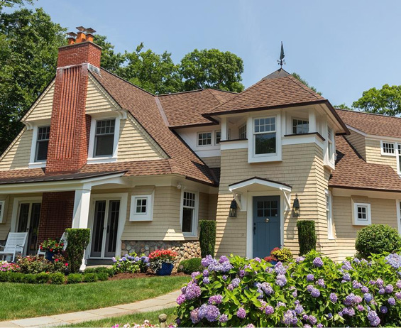New wood siding 